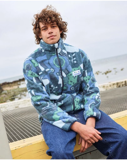 Skwosh - Shady Beaches Polar Fleece Jacket