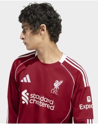 adidas Performance - Liverpool FC 25/26 Long Sleeve Home Football Jersey Mens