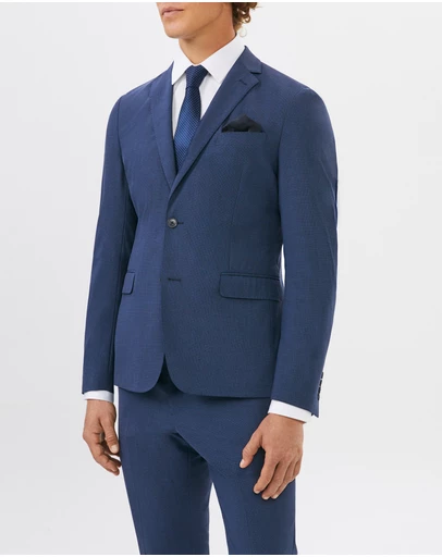 Van Heusen - Wool Blend Puppytooth Suit Jacket
