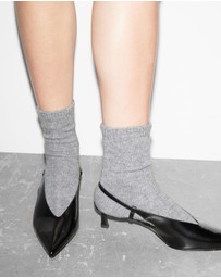 & Other Stories - Classic Leather Slingback Pumps