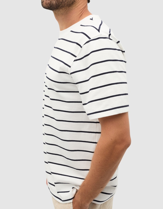 Seed Heritage - Crew Stripe Tee