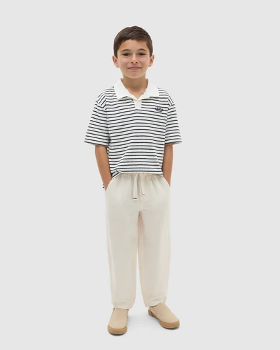 Seed Heritage - Core Stripe Texture Polo
