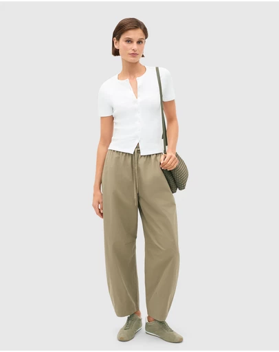 Seed Heritage - Button Through Rib Top