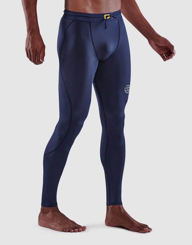 SKINS - SKINS Compression Men's Series-3 Activewear Long Tight T&R Navy Blue