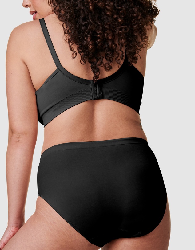 Bravado - Recycled Nylon, Cotton & Modal High Waist Seamless Brief