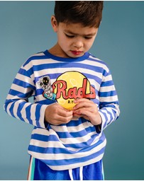 Rock Your Kid - Planet Rad Stripe Long Sleeve T-Shirt