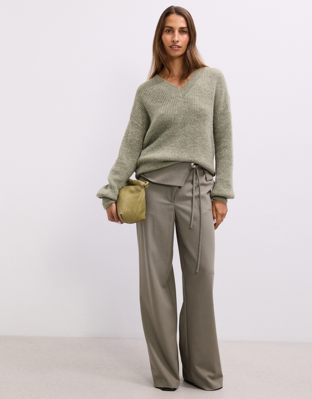 The Fated - Tyler V-Neck Knit Jumper