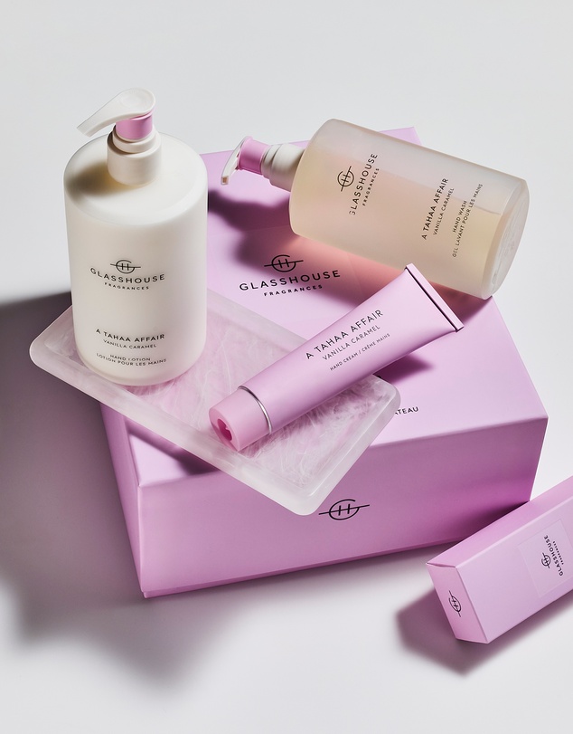 Glasshouse Fragrances - A Tahaa Affair Hand Care Duo With Tray