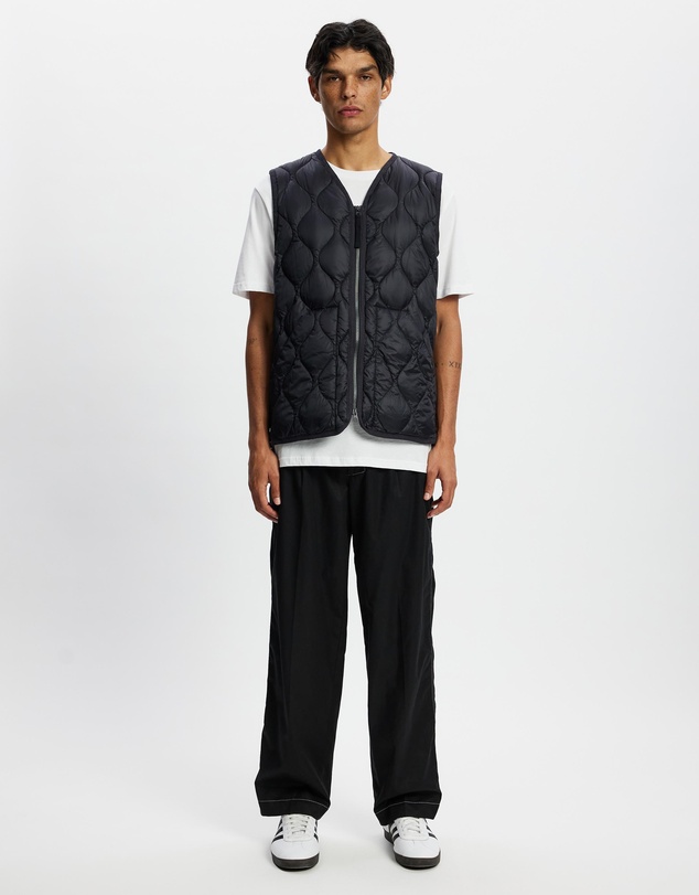 TAION - Military V-Neck W-Zip Down Vest Soft Shell