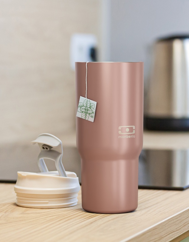 Monbento - Monbento Travel Mug L - Rosa Moka