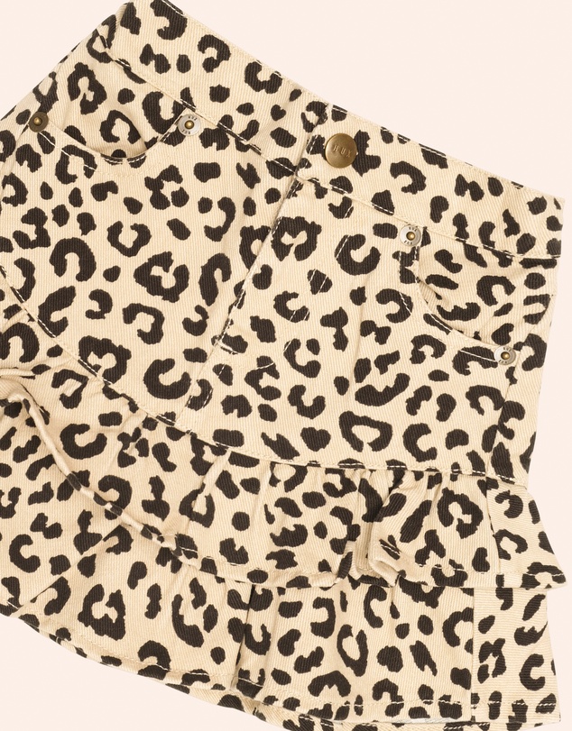 Huxbaby - Leopard Frill Skirt - Babies-Teens