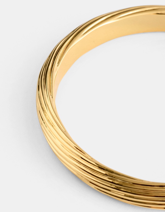 & Other Stories - Textured Bangle Bracelet