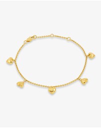 Rachel Jackson - Untamed Deco Hearts Bracelet