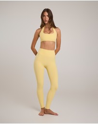 STAX. - Full Length Tights Airlyte - Limoncello