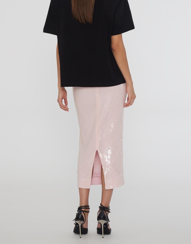ROTATE - Sequin Midi Pencil Skirt