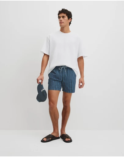Country Road - Stripe Print Swim Short