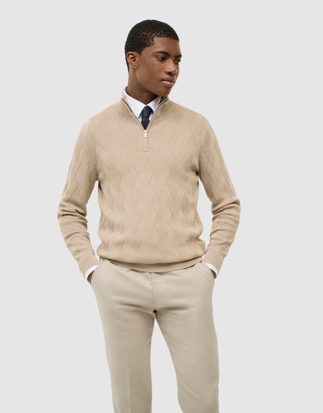 Politix - Hurley Quarter-zip Knit