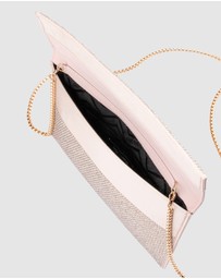Olga Berg - Cara Crystal Envlope Clutch