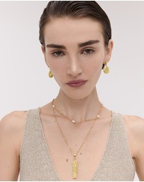 Ottoman Hands - Lyra Pearl Beaded Necklace