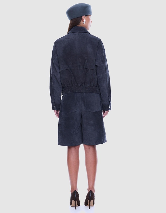 ENA PELLY - Emma Utility Suede Jacket
