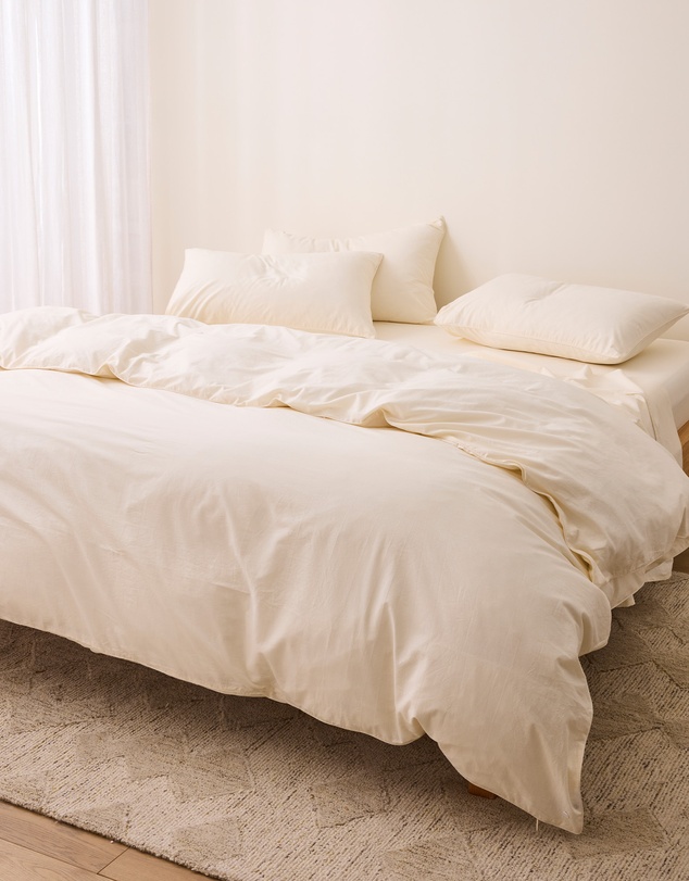 Sheet Society - Leo Washed Cotton Quilt Cover Set