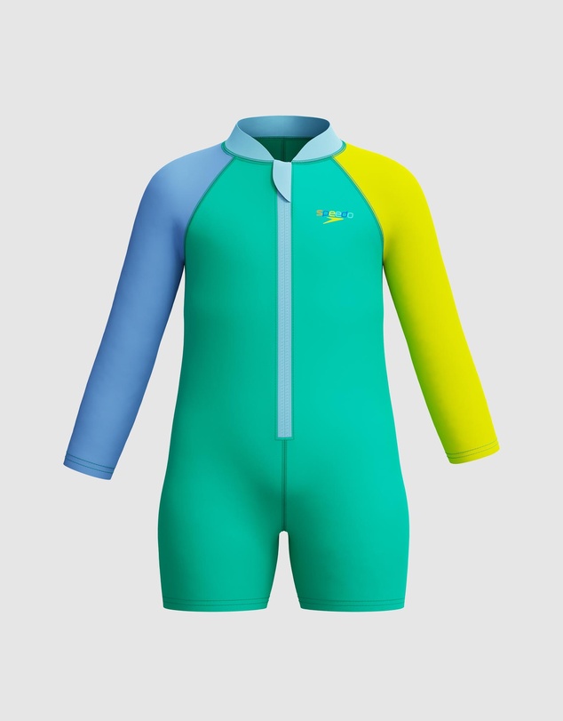 Speedo - LS Zip Sunsuit - Babies-Kids