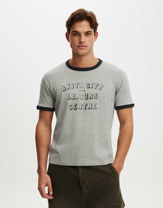 Cotton On - Fitted Graphic T-Shirt