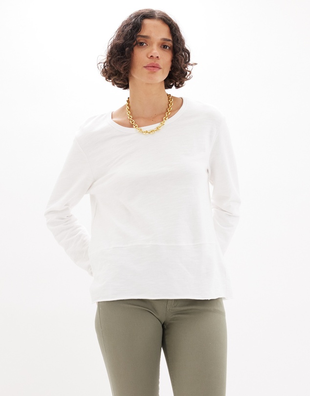 Amelius - Elaine Raw Hem Sweater