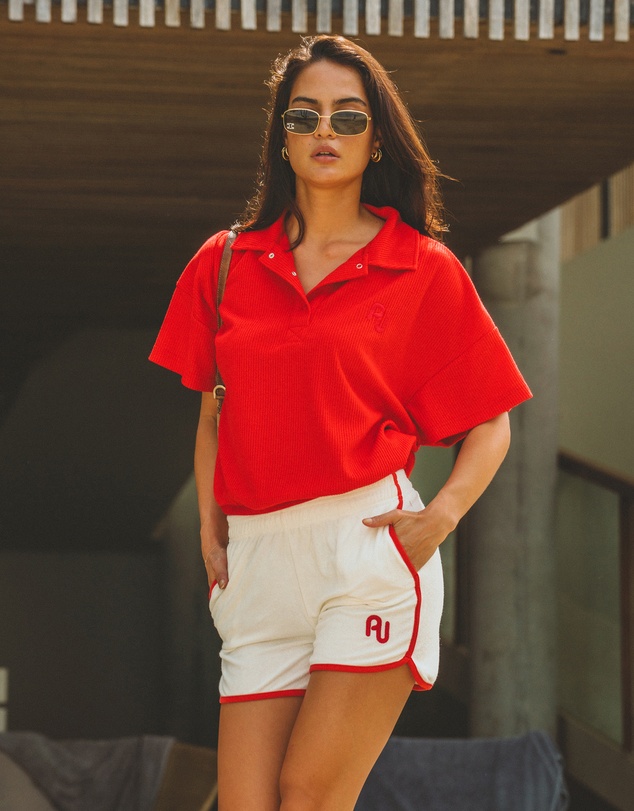 Araminta James - Chilli Terry Shorts