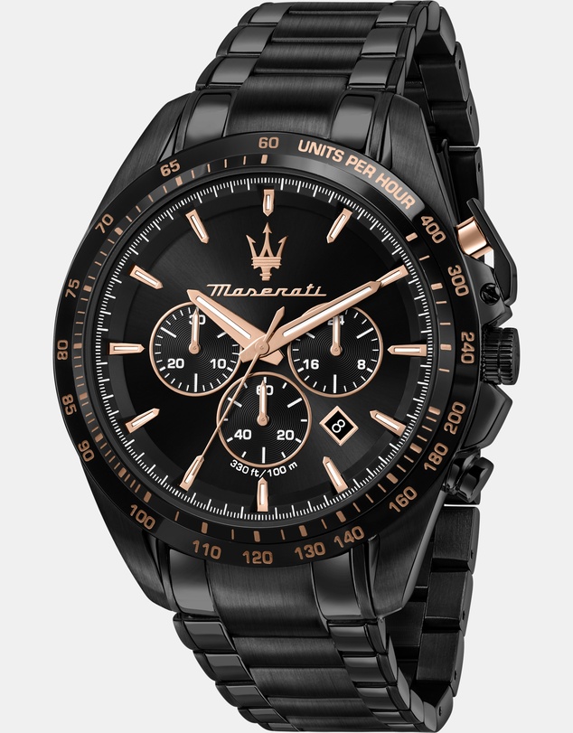Maserati - Maserati Traguardo 45mm Chronograph Quartz Watch