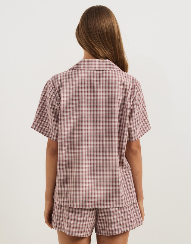 Atmos&Here - Lola Check Pyjama Shorts Set