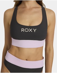 Roxy - Womens Roxy Active C Block Bikini Top