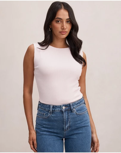 Forever New - Frankie Boat Neck Tank Top