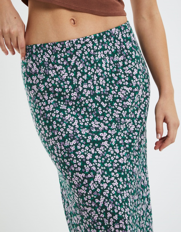 Dont Ask Amanda - Amelie Meadow Low Cut Maxi Skirt