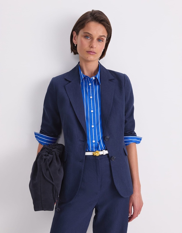 Sportscraft - Freya Short Linen Blazer