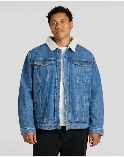 Johnny Bigg - Wheeler Sherpa Denim Trucker