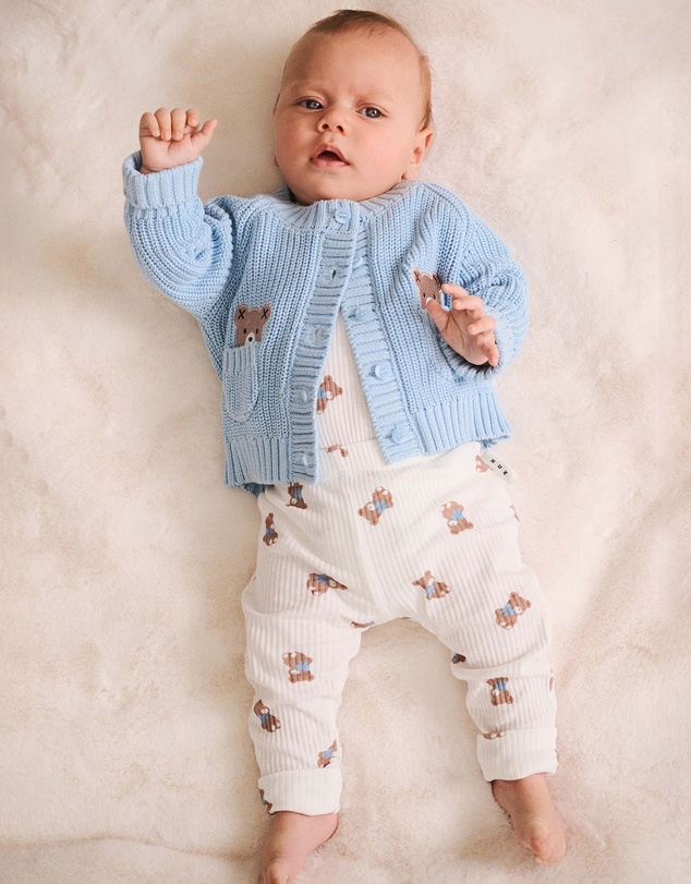Huxbaby - Fisherman Cardigan - Babies