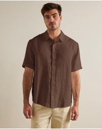 AERE - Euro Resort Linen SS Shirt