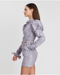 Asilio - Floral Gathered Mini Dress
