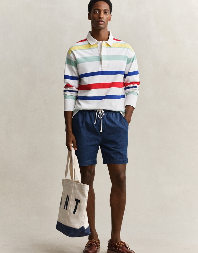 Gant - Denim Drawstring Shorts