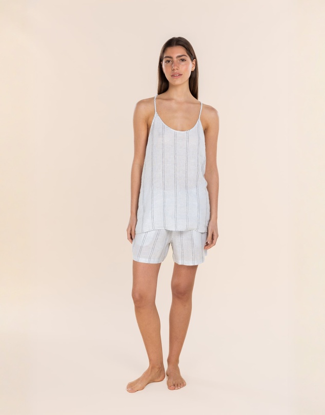 Gingerlilly - Polly Linen Cami and Short Set