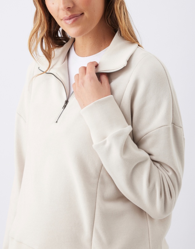 Ripe Maternity - Terry Nursing Sweat