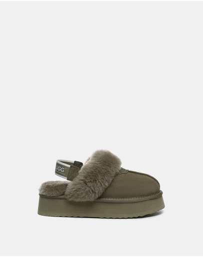 EVERAU - Australian Shepherd Ugg Waffle Platform Cow Suede Upper House Shoes