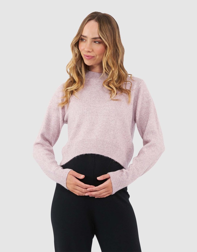 Ripe Maternity - Tia Crop  Knit