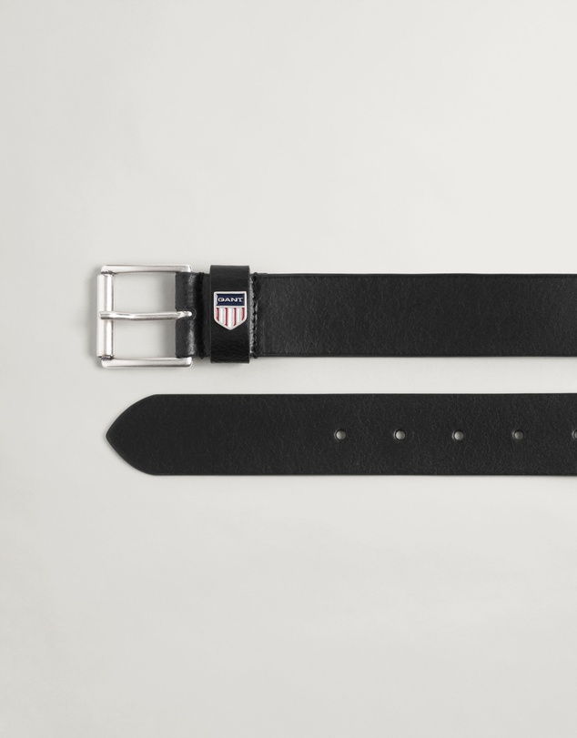Gant - Retro Shield Leather Belt