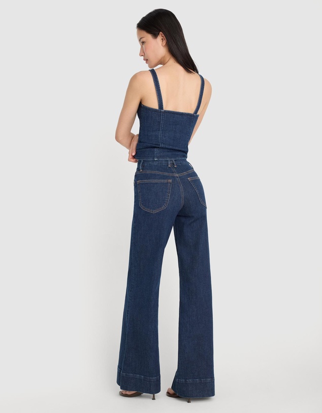 Good American - Good Waist Palazzo Jeans