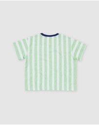 Goldie + Ace - Flick Flack Stripe Tee - Babies-Kids