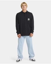 Quiksilver - Mens Mercury Rugby Long Sleeve T-Shirt