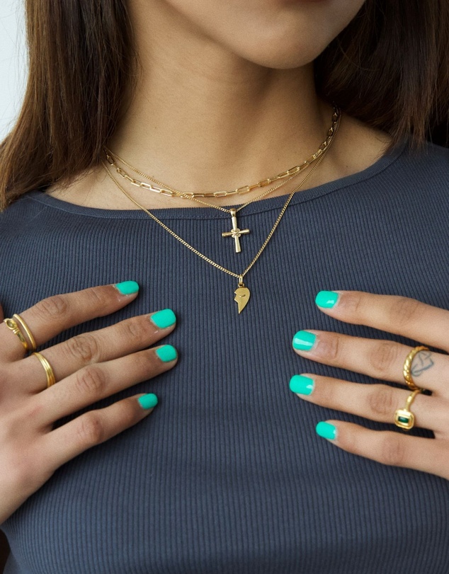 HOUSE OF SLANI - Stackable Gold Filled Gem Ring