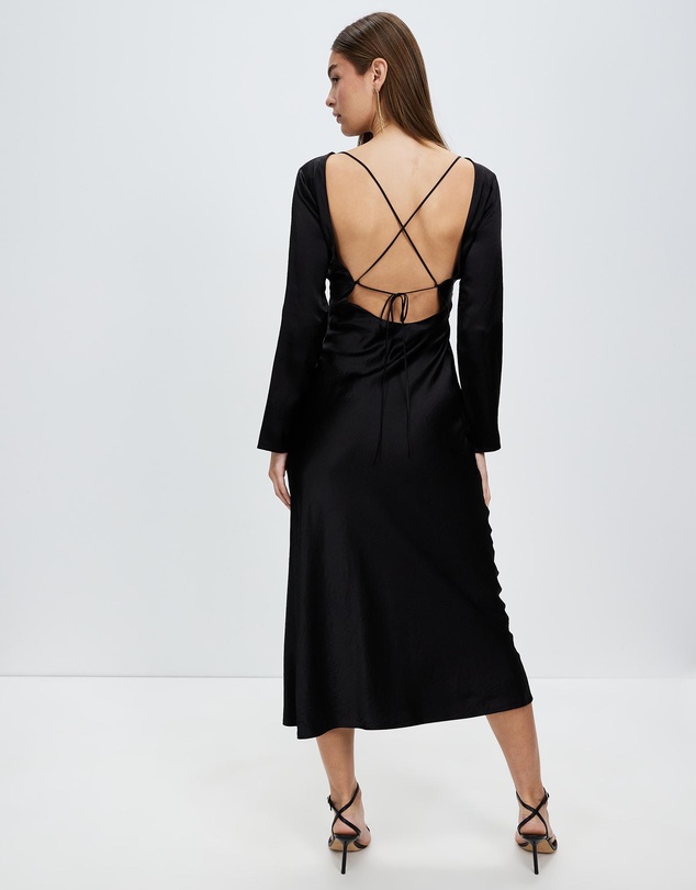 Third Form - Crush Tie Back Maxi Dress